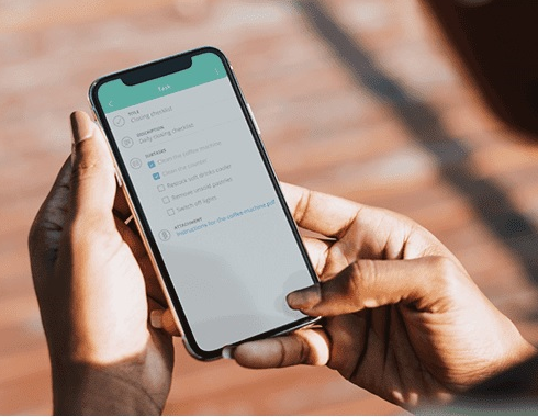 case study using clocking in app